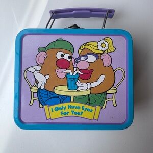 Vintage collectible Mr. and Mrs. Potato Head Lunchbox